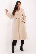 Płaszcz Damski Model IT-PL-96765.17P Light Beige - Factory Price Factory Price