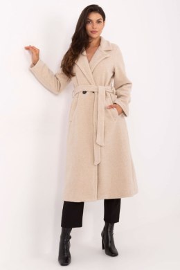 Płaszcz Damski Model IT-PL-96765.17P Light Beige - Factory Price Factory Price