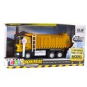 Samochód Budowlany Ciężarówka Wywrotka Żółta LEAN Toys
