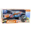 Auto Ciężarowe Zdalnie Sterowane RC Podświetlana Karoseria Pomarańczowy LEAN Toys