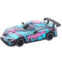 Samochód Wyścigowy Zdalnie Sterowany Pilot RC Zielony Różowy LEAN Toys