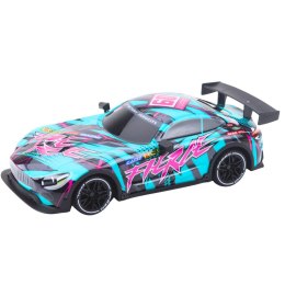 Samochód Wyścigowy Zdalnie Sterowany Pilot RC Zielony Różowy LEAN Toys