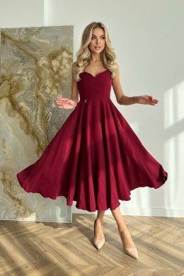 Sukienka Model 244-10 Bordo - Bicotone Bicotone
