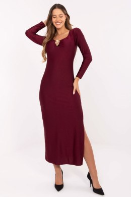 Sukienka Model IT-SK-21619.97 Bordo - Italy Moda Italy Moda
