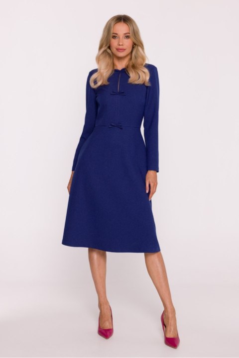 Sukienka Model S413 Blue - Stylove Stylove Sukienka Model S413 Blue - Stylove Stylove