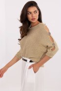 Sweter Damski Model MI-SW-1604.85 Gold - Italy Moda Italy Moda