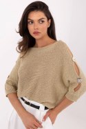 Sweter Damski Model MI-SW-1604.85 Gold - Italy Moda Italy Moda