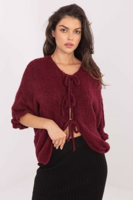 Sweter Damski Model MI-SW-2911.91 Bordo - Italy Moda Italy Moda