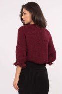 Sweter Damski Model MI-SW-2911.91 Bordo - Italy Moda Italy Moda