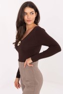 Sweter Damski Model PM-SW-DF61034.76 Dark Brown - Factory Price Factory Price