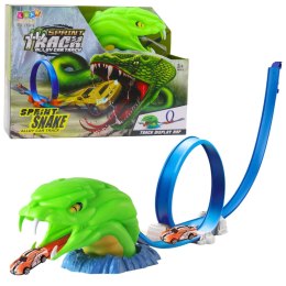 Tor Samochodowy Katapulta Wyrzutnia Pętla Wąż LEAN Toys