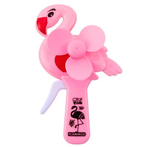 Wentylator Wiatrak Ręczny Flaming Różowy LEAN TOYS Wentylator Wiatrak Ręczny Flaming Różowy LEAN TOYS