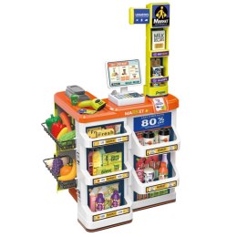 Zestaw Sklepowy Kasa Wózek Skaner Supermarket Sklepik Dla Dzieci LEAN Toys