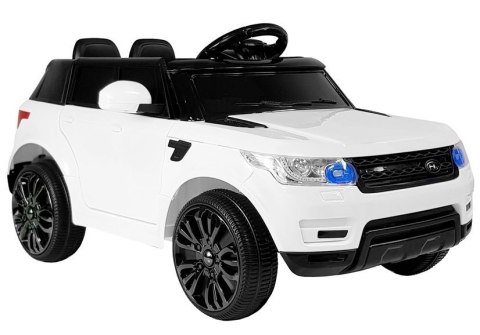 Auto na akumulator HL1638 Biały LEAN CARS Auto na akumulator HL1638 Biały LEAN CARS