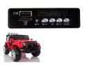 Panel muzyczny do auta na akumulator WXE1688 LEAN CARS