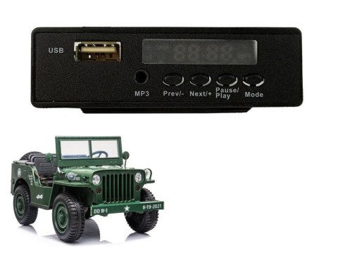 Panel muzyczny do pojazdu na akumulator JH101 LEAN CARS Panel muzyczny do pojazdu na akumulator JH101 LEAN CARS