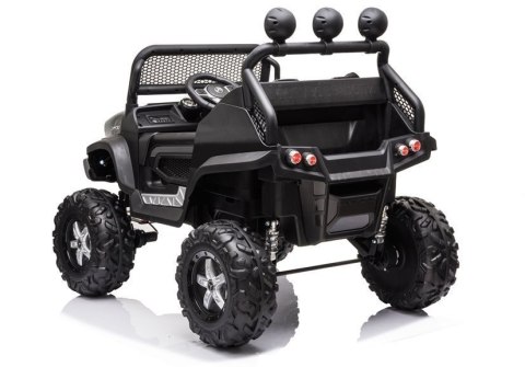 Pojazd na Akumulator Mercedes Unimog S Czarny Lakier LEAN CARS Pojazd na Akumulator Mercedes Unimog S Czarny Lakier LEAN CARS