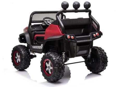 Pojazd na Akumulator Mercedes Unimog S Czerwony Lakier LEAN CARS Pojazd na Akumulator Mercedes Unimog S Czerwony Lakier LEAN CARS