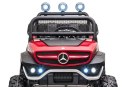 Pojazd na Akumulator Mercedes Unimog S Czerwony Lakier LEAN CARS Pojazd na Akumulator Mercedes Unimog S Czerwony Lakier LEAN CARS