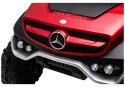 Pojazd na Akumulator Mercedes Unimog S Czerwony Lakier LEAN CARS Pojazd na Akumulator Mercedes Unimog S Czerwony Lakier LEAN CARS