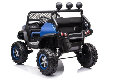 Pojazd na Akumulator Mercedes Unimog S Niebieski Lakier LEAN CARS Pojazd na Akumulator Mercedes Unimog S Niebieski Lakier LEAN CARS