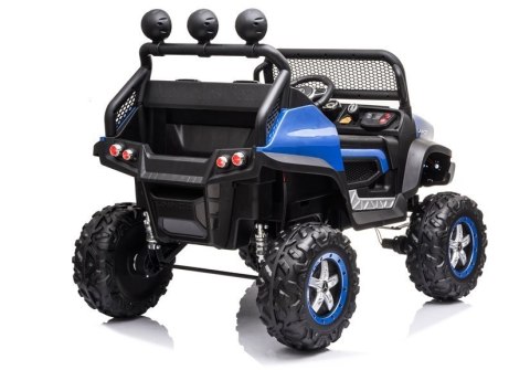 Pojazd na Akumulator Mercedes Unimog S Niebieski Lakier LEAN CARS Pojazd na Akumulator Mercedes Unimog S Niebieski Lakier LEAN CARS