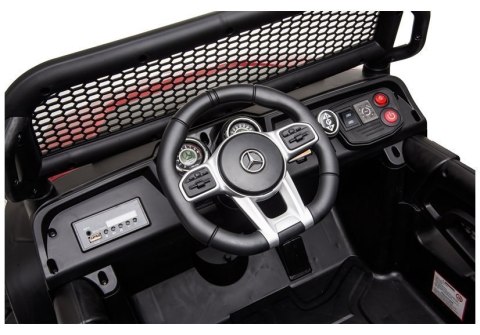 Pojazd na Akumulator Mercedes Unimog S Niebieski Lakier LEAN CARS Pojazd na Akumulator Mercedes Unimog S Niebieski Lakier LEAN CARS