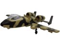 Samolot Wojskowy na Baterie Światła i Dźwięk 49 cm LEAN Toys