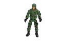 Samolot Wojskowy na Baterie Światła i Dźwięk 49 cm LEAN Toys