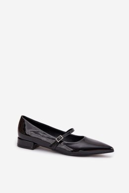 Baleriny Model Isvella QQ-269 Black - Step in style Step in style