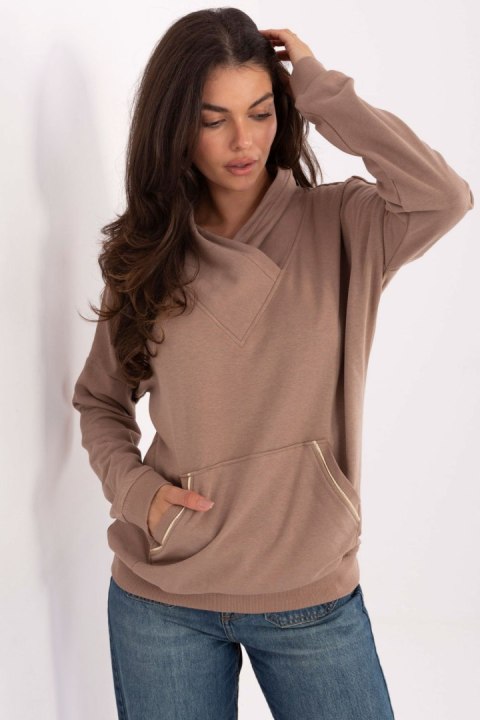 Bluza Damska Model RV-BL-A874.01P Dark Beige - Rue Paris Rue Paris