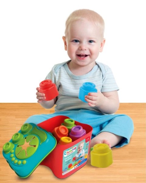 Clemmy Koszyk Sensoryczny Sorter Klocki Clementoni 17807 Clementoni Clemmy Koszyk Sensoryczny Sorter Klocki Clementoni 17807 Clementoni