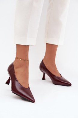 Czółenka Model Gavrielle 5645 Bordo - Step in style Step in style