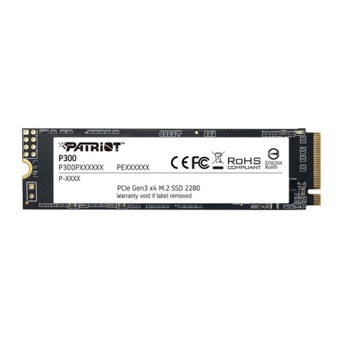 Dysk SSD Patriot P300 256GB M.2 2280 PCIe NVMe (1700/1100 MB/s) Patriot Memory Dysk SSD Patriot P300 256GB M.2 2280 PCIe NVMe (1700/1100 MB/s) Patriot Memory