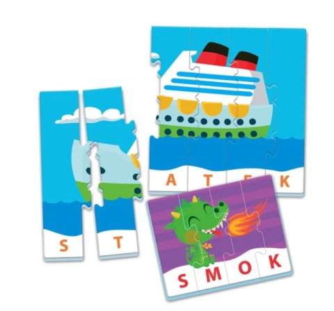 Gra edukacyjna Puzzle Moje Pierwsze Słowa Uczę się Bawiąc Język Polski Clementoni 50770 Clementoni Gra edukacyjna Puzzle Moje Pierwsze Słowa Uczę się Bawiąc Język Polski Clementoni 50770 Clementoni