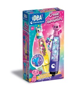 Idea Art Zestaw Mini Fabryka Markerów Magiczne Zwierzęta Clementoni 18167 Clementoni