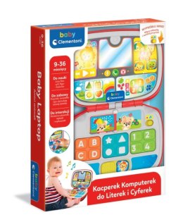 Interaktywny Laptop Komputerek Kacperek do Literek i Cyferek Język Polski Clementoni 50716 Clementoni