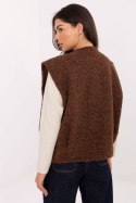 Kamizelka Model IT-KZ-FL9622.29P Brown - Rue Paris Rue Paris
