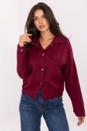 Koszula Damska Model IT-KS-FL9273.86 Bordo - Rue Paris Rue Paris