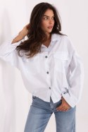Koszula Damska Model IT-KS-FL9273.86 White - Rue Paris Rue Paris