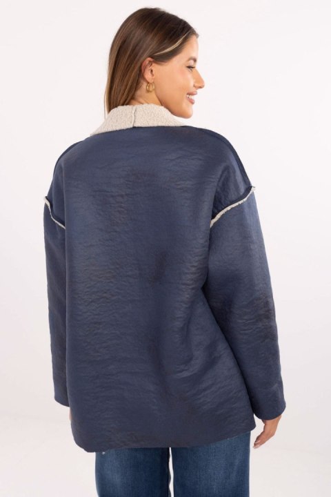 Kurtka Damska Model IT-KR-95616.66 Navy - Factory Price Factory Price Kurtka Damska Model IT-KR-95616.66 Navy - Factory Price Factory Price