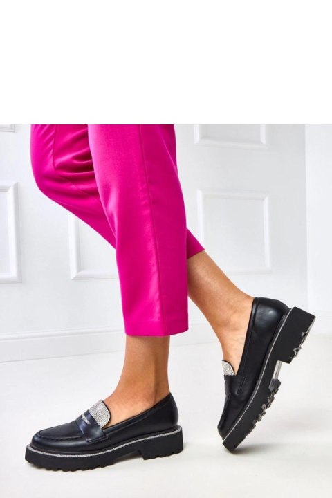 Mokasyny Model Kejti 20822-8 Black - Solea Solea Mokasyny Model Kejti 20822-8 Black - Solea Solea