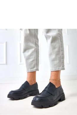 Mokasyny Model Kirna MP407-1 Black - Solea Solea