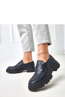 Mokasyny Model Kirna MP407-1 Black - Solea Solea