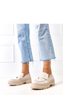 Mokasyny Model Seraphin MP405 Beige - Solea Solea