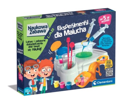 Naukowa Zabawa Eksperymenty Dla Malucha Język Polski Clementoni 50895 Clementoni Naukowa Zabawa Eksperymenty Dla Malucha Język Polski Clementoni 50895 Clementoni
