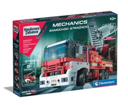 Naukowa Zabawa Klocki Laboratorium Mechaniki Samochód Strażacki Język Polski Clementoni 50728 Clementoni