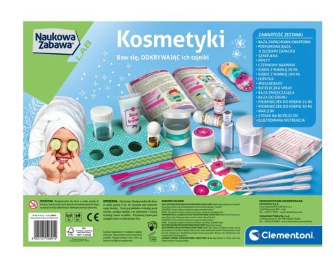 Naukowa Zabawa Laboratorium Kosmetyków Krem Sól do Kąpieli Kosmetyki Język Polski Clementoni 50891 Clementoni Naukowa Zabawa Laboratorium Kosmetyków Krem Sól do Kąpieli Kosmetyki Język Polski Clementoni 50891 Clementoni