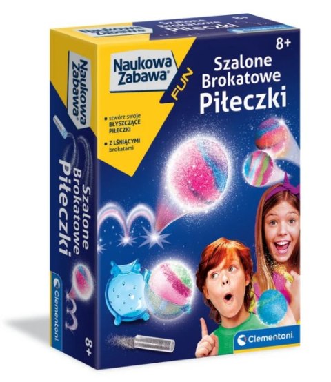 Naukowa Zabawa Mini Laboratorium Szalone Brokatowe Piłeczki Język Polski Clementoni 50702 Clementoni Naukowa Zabawa Mini Laboratorium Szalone Brokatowe Piłeczki Język Polski Clementoni 50702 Clementoni