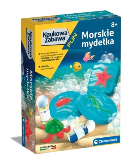 Naukowa Zabawa Zestaw Morskie Mydełka Język Polski Clementoni 50709 Clementoni Naukowa Zabawa Zestaw Morskie Mydełka Język Polski Clementoni 50709 Clementoni